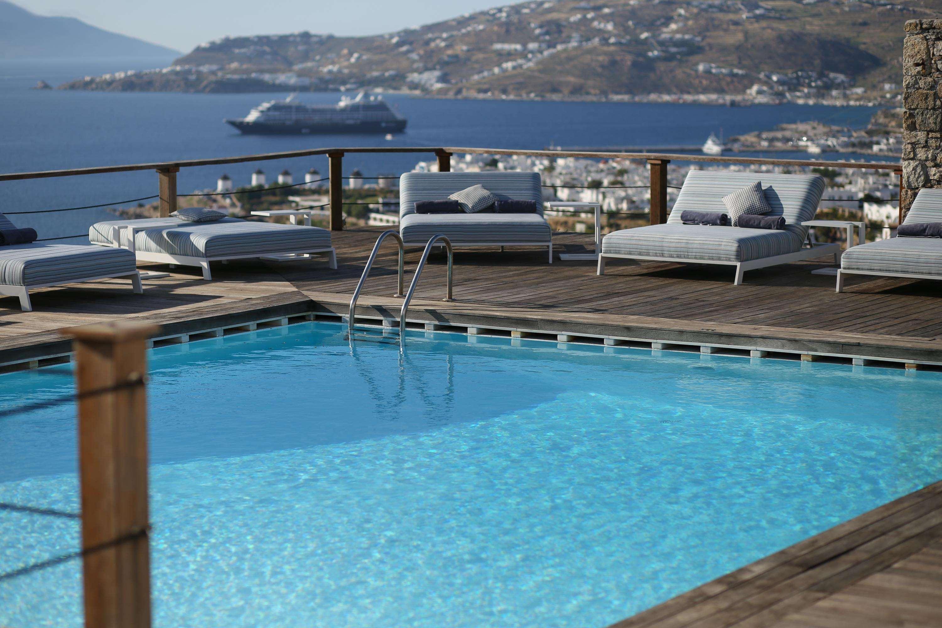 Tharroe Of Mykonos Boutique Hotel Mykonos Town Buitenkant foto